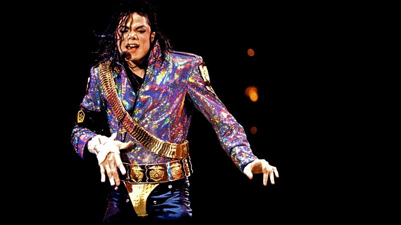 Spevák Michael Jackson_ vystúpenie_koncert
